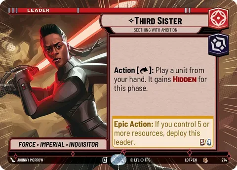 Third Sister, Seething With Ambition