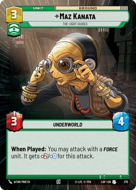 Maz Kanata, The Light Guides