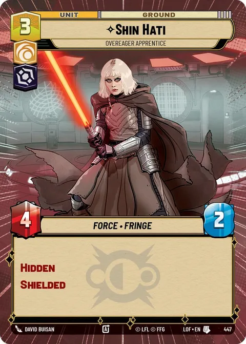 Shin Hati, Overeager Apprentice