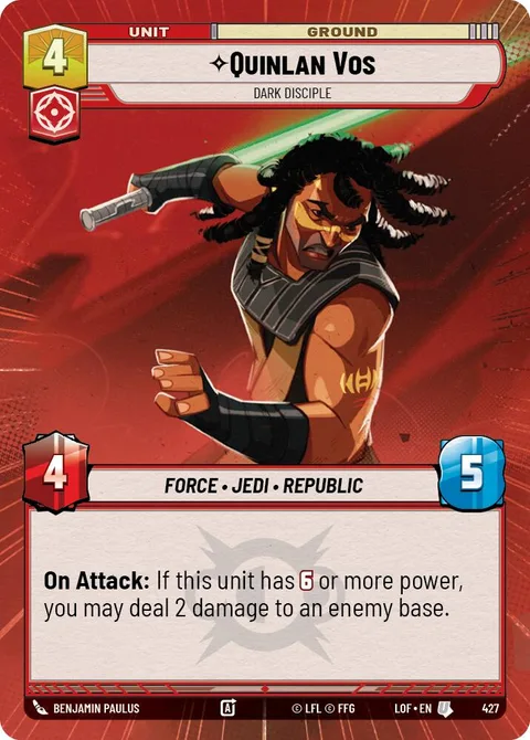 Quinlan Vos, Dark Disciple