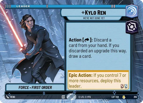 Kylo Ren, We're Not Done Yet