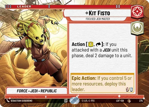 Kit Fisto, Focused Jedi Master