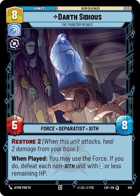 Darth Sidious, The Phantom Menace