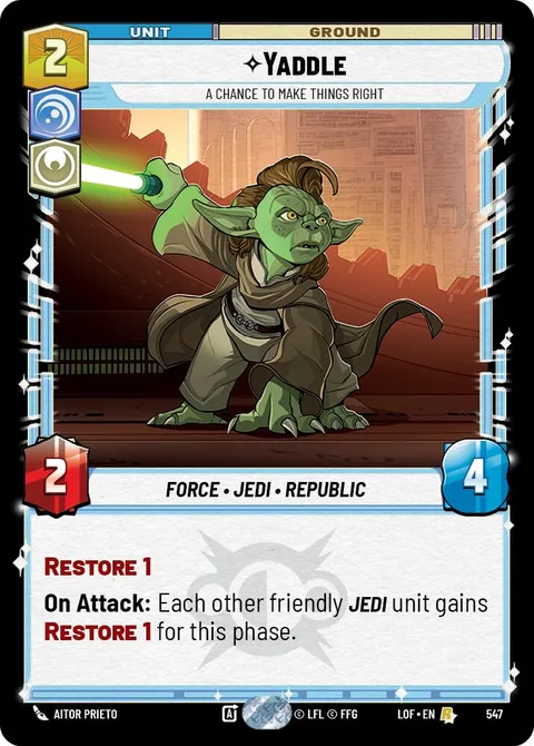 Yaddle, A Chance To Make Things Right