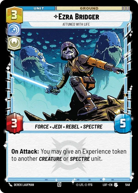 Ezra Bridger, Attuned With Life