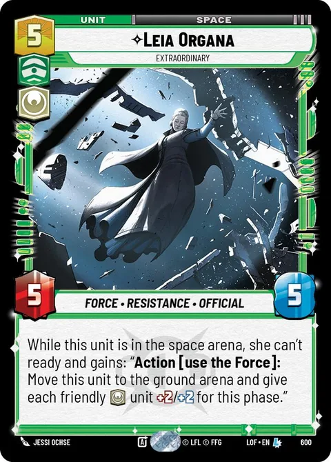 Leia Organa, Extraordinary