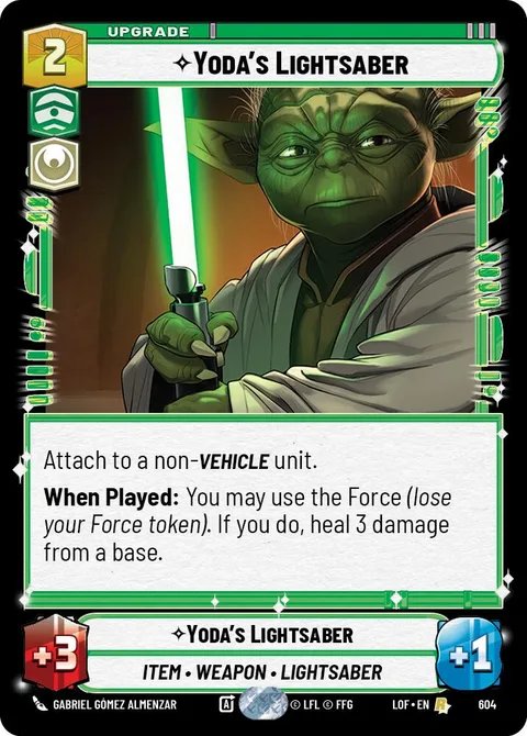 Yoda's Lightsaber