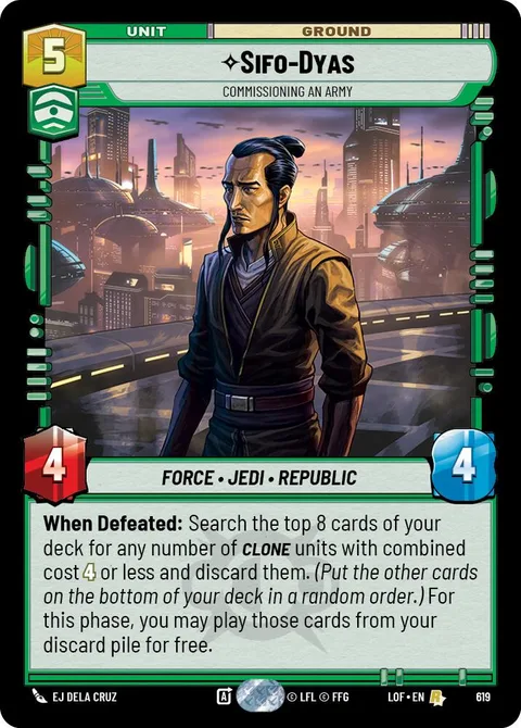 Sifo-Dyas, Commissioning An Army