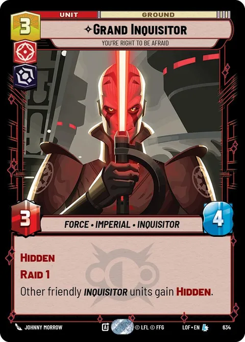Grand Inquisitor, You're Right to Be Afraid