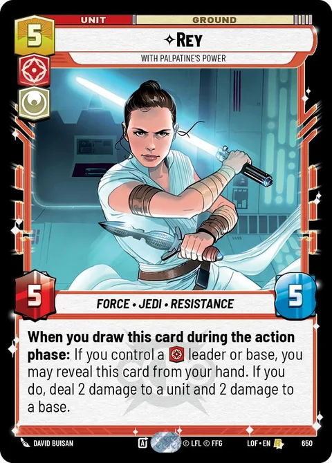 Rey, With Palpatine's Power