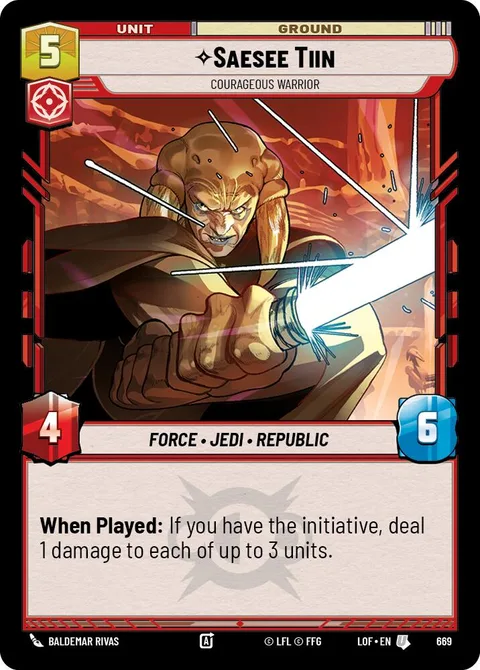 Saesee Tiin, Courageous Warrior