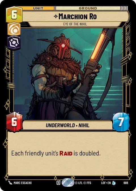 Marchion Ro, Eye of the Nihil