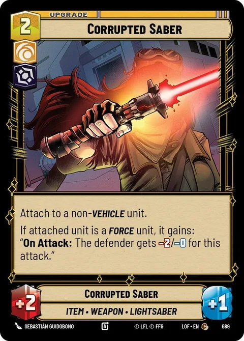 Corrupted Saber