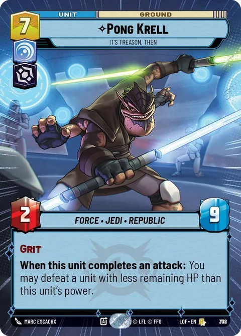 Pong Krell, It's Treason, Then