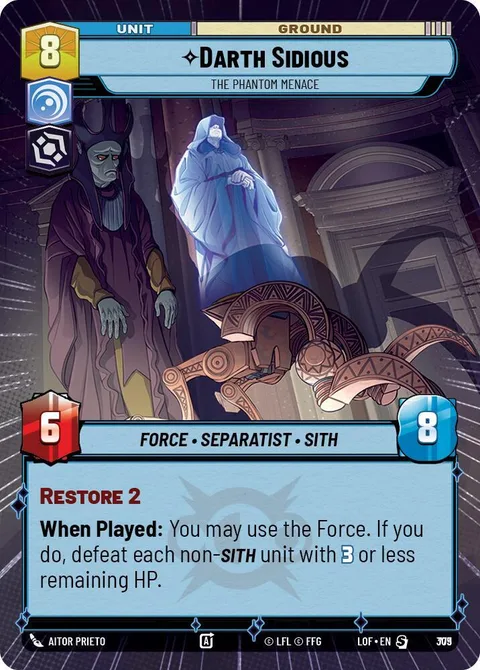 Darth Sidious, The Phantom Menace