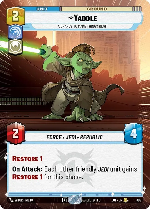 Yaddle, A Chance To Make Things Right