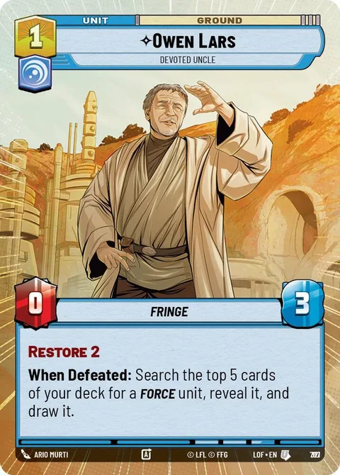 Owen Lars, Devoted Uncle