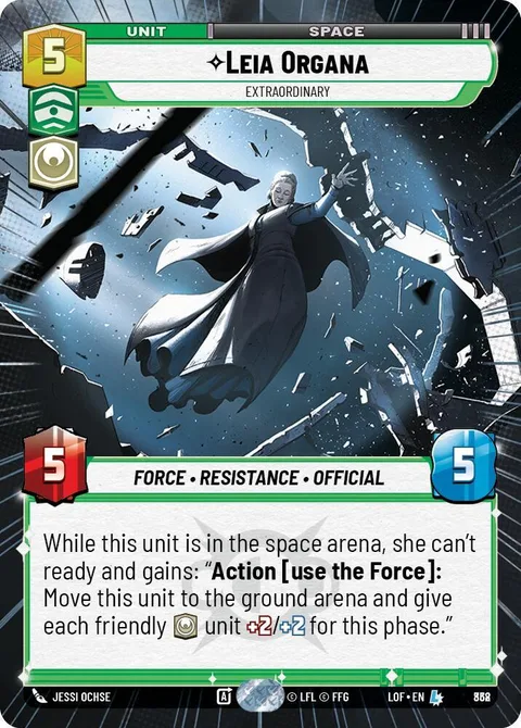 Leia Organa, Extraordinary
