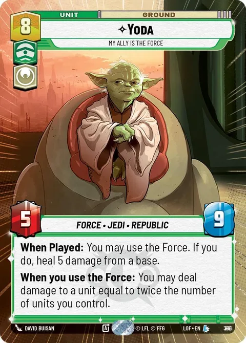 Yoda, My Ally is the Force