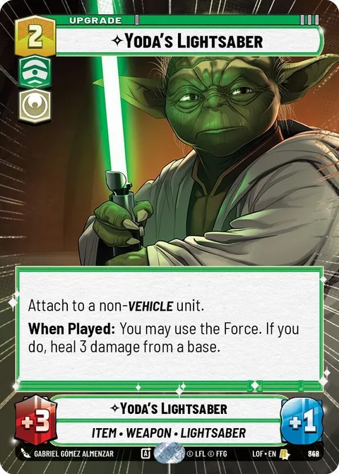 Yoda's Lightsaber