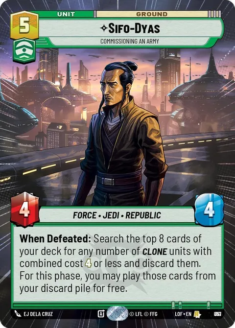 Sifo-Dyas, Commissioning An Army