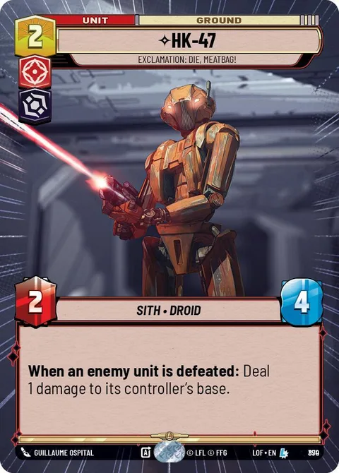HK-47, Exclamation: Die, Meatbag!