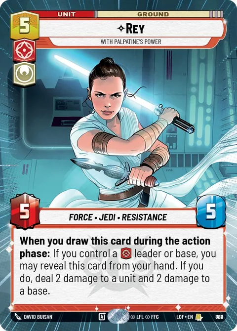 Rey, With Palpatine's Power