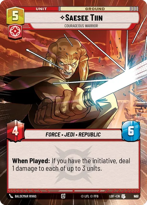 Saesee Tiin, Courageous Warrior