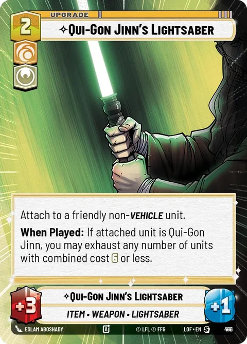 Qui-Gon Jinn's Lightsaber