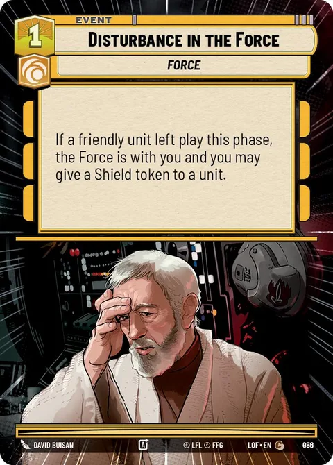 Disturbance in the Force