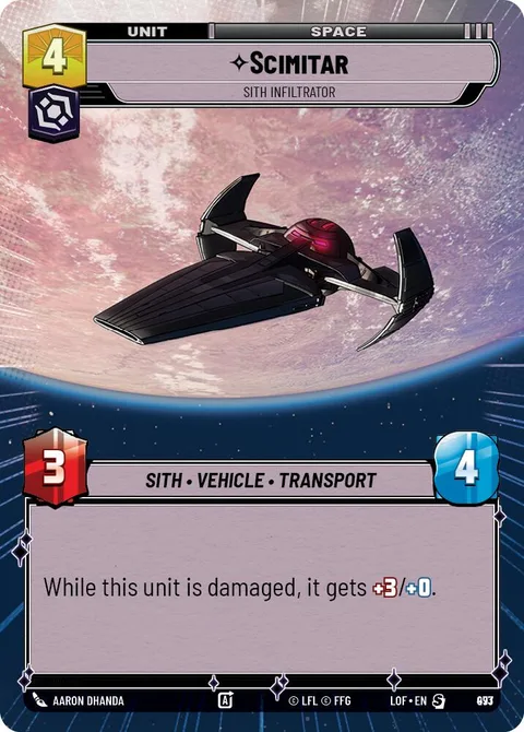 Scimitar, Sith Infiltrator