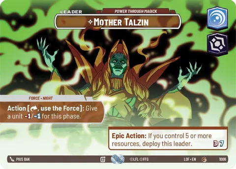 Mother Talzin, Power Through Magick
