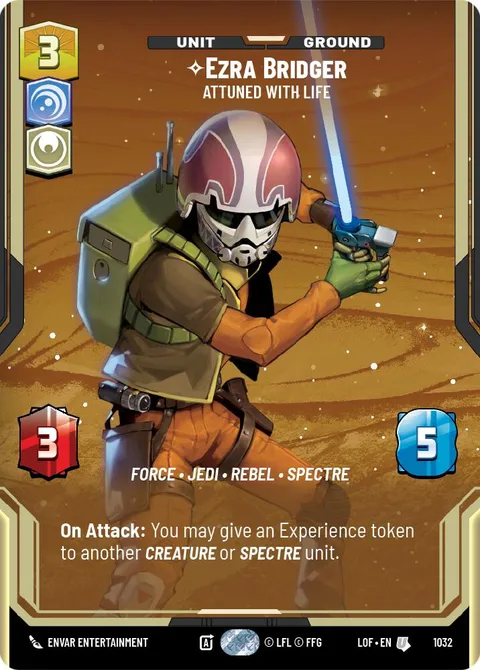 Ezra Bridger, Attuned With Life