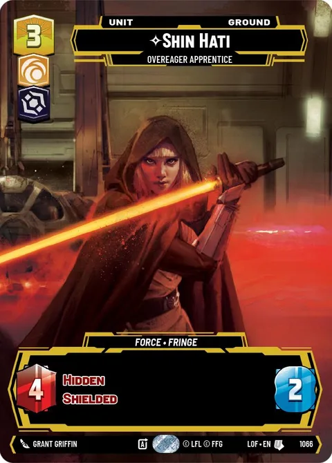 Shin Hati, Overeager Apprentice