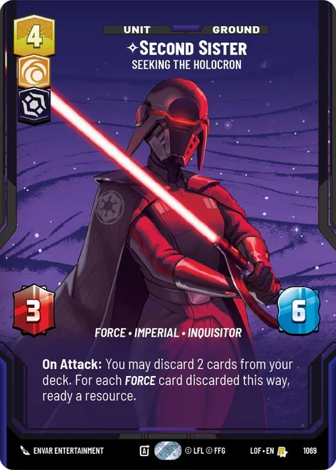 Second Sister, Seeking the Holocron