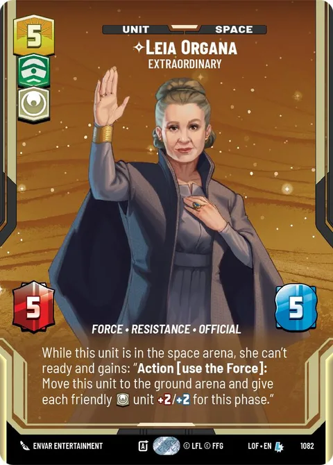 Leia Organa, Extraordinary