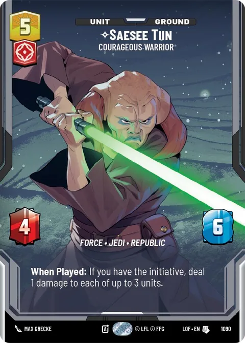 Saesee Tiin, Courageous Warrior