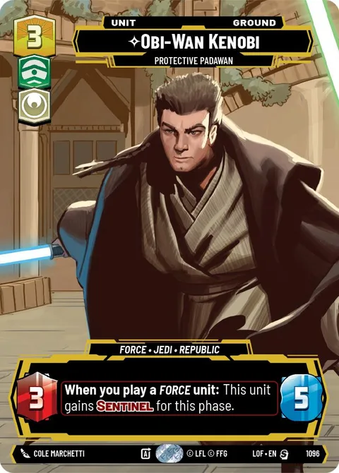 Obi-Wan Kenobi, Protective Padawan