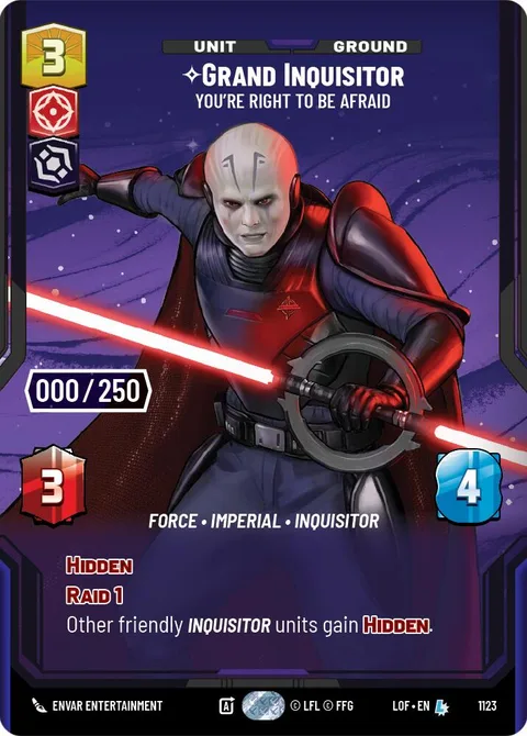 Grand Inquisitor, You're Right to Be Afraid