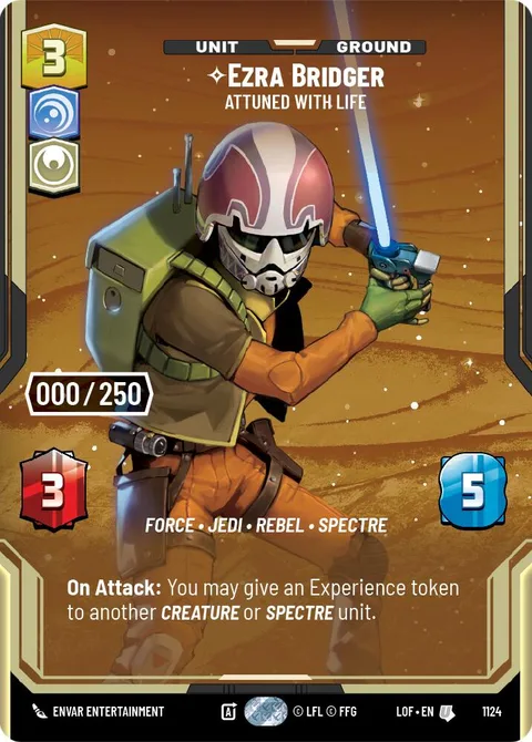 Ezra Bridger, Attuned With Life