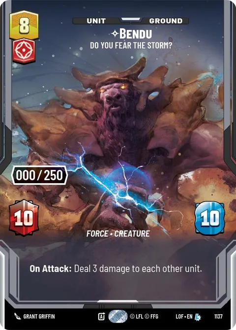 Bendu, Do You Fear the Storm?