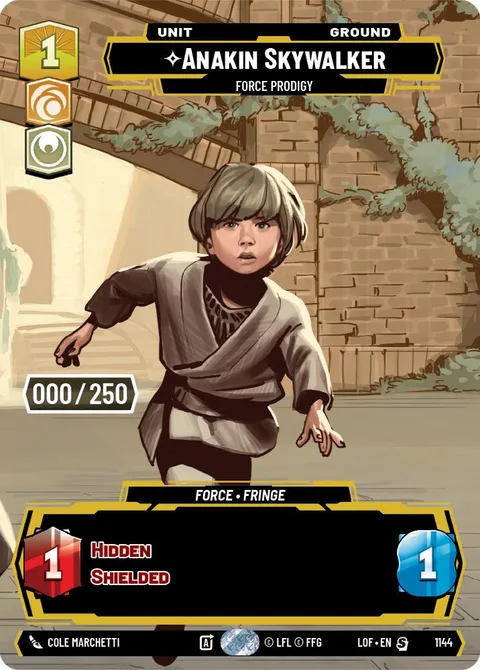 Anakin Skywalker, Force Prodigy