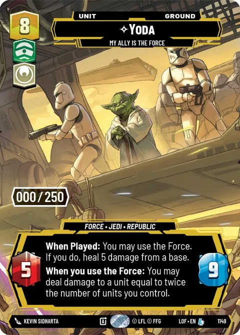 Yoda, My Ally is the Force