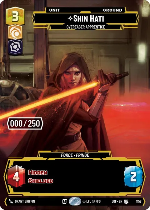 Shin Hati, Overeager Apprentice
