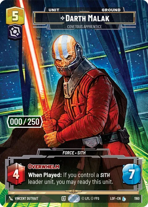 Darth Malak, Covetous Apprentice