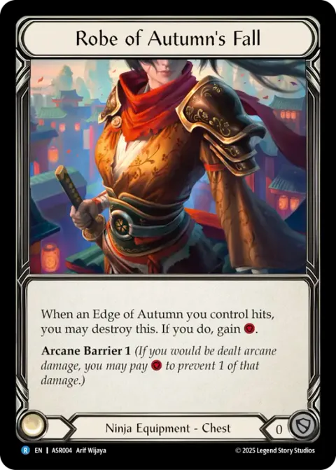 Robe of Autumn's Fall