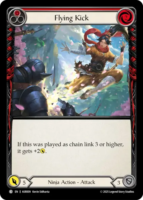 Flying Kick (Red)