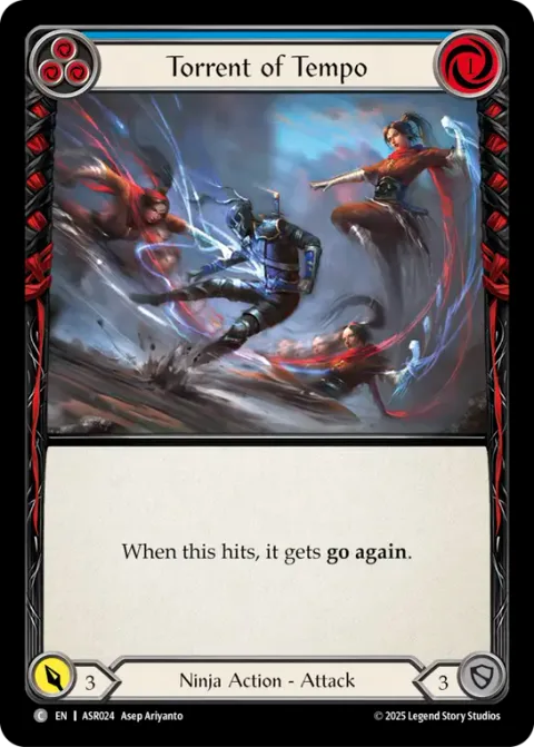 Torrent of Tempo (Blue)