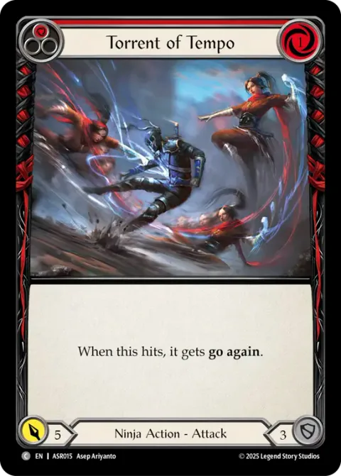 Torrent of Tempo (Red)