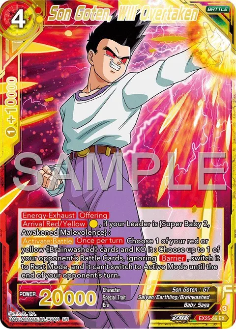 Son Goten, Will Overtaken